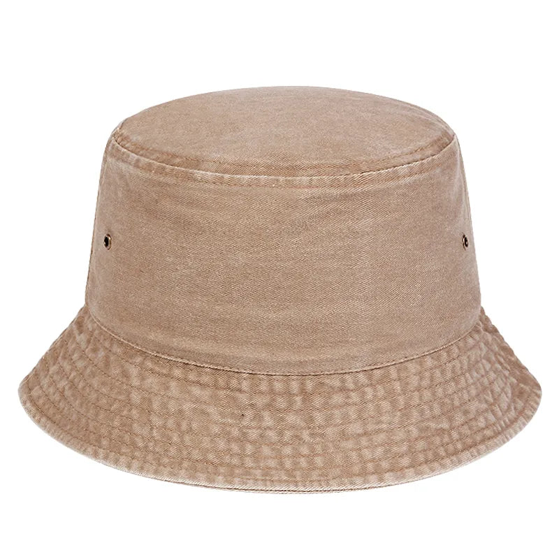 Pink Textured Bucket Hat