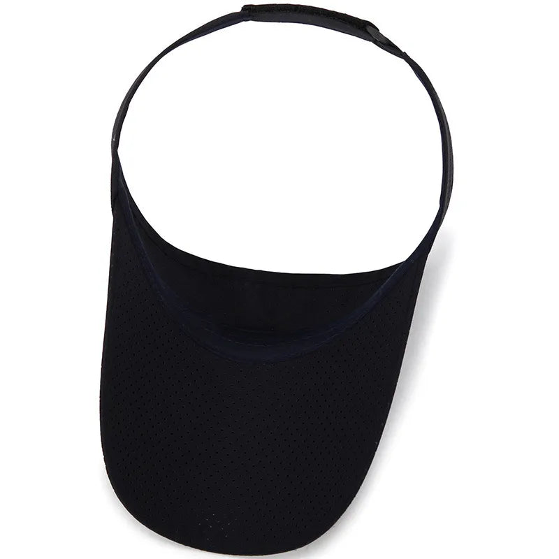 Perforated Sport Sun Visor from upside
