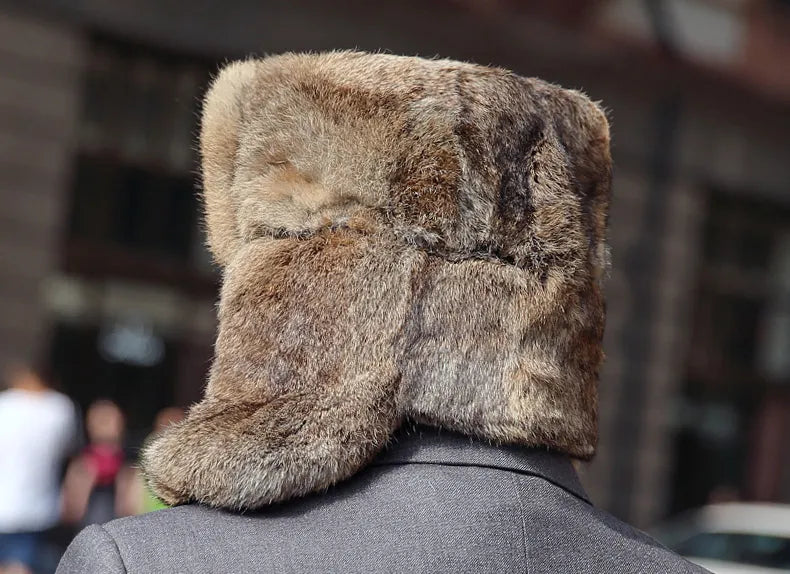 Russian Bomber Fur Hat