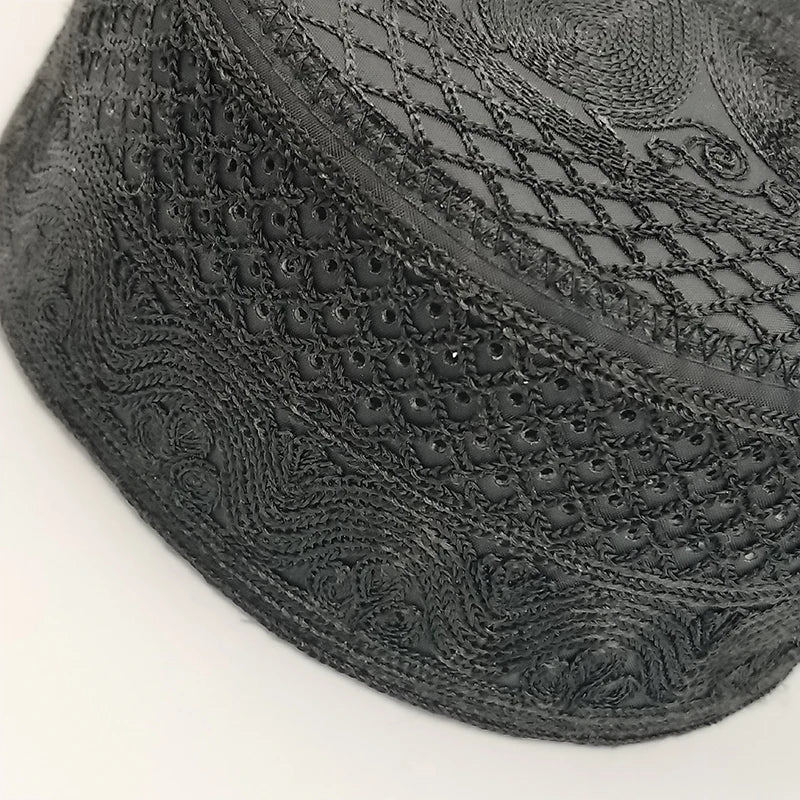 Lace Pattern Kufi Hat