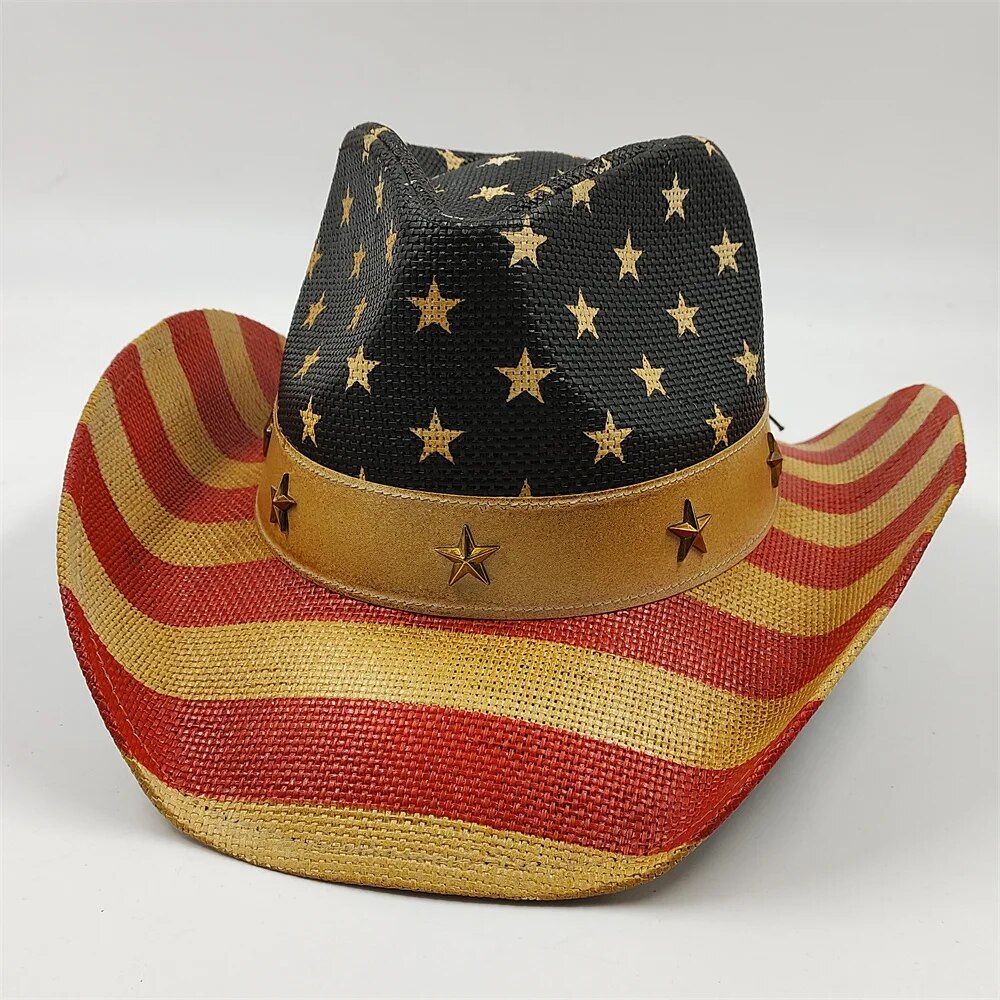 American Flag Cowboy Hat