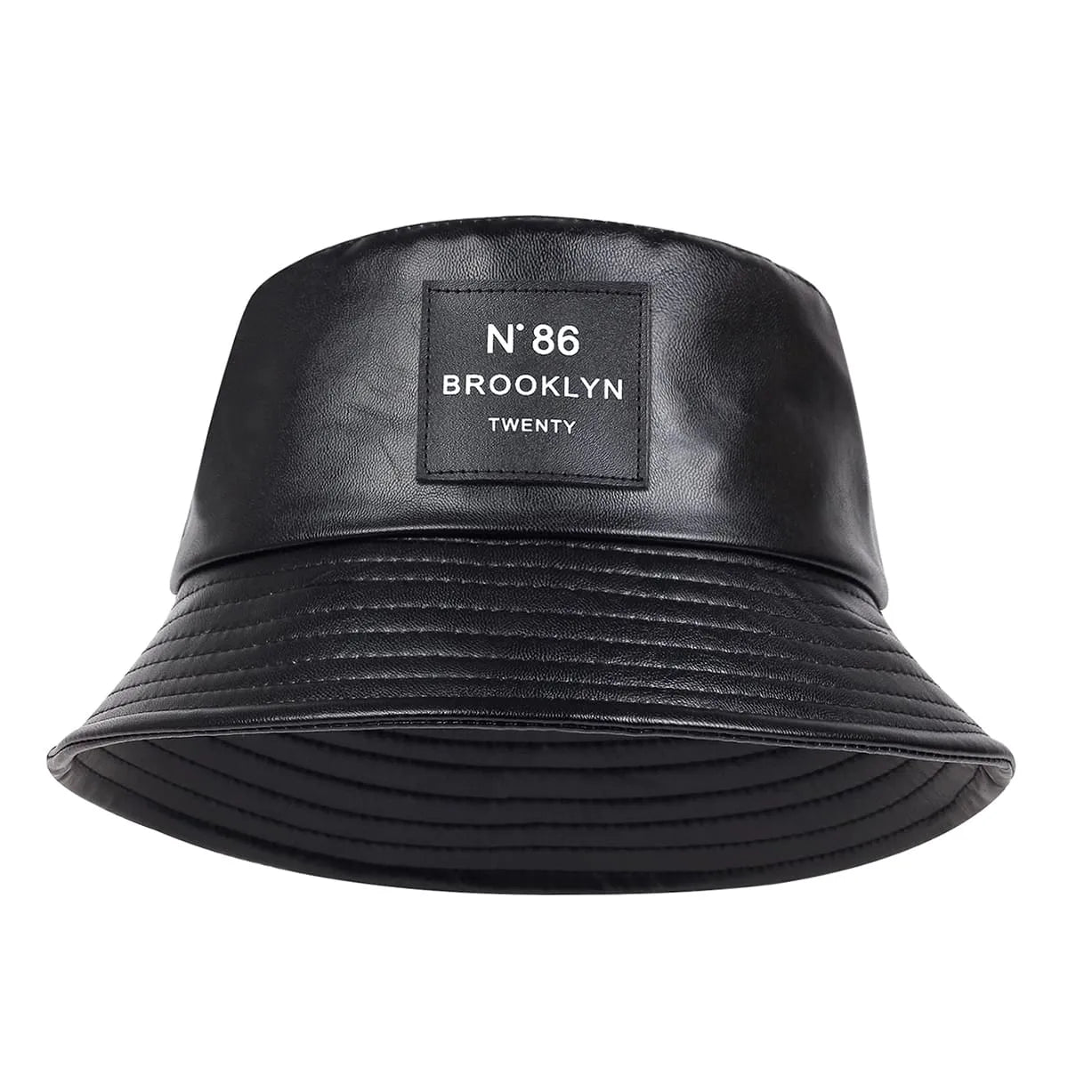 Brooklyn  Leather Bucket Hat