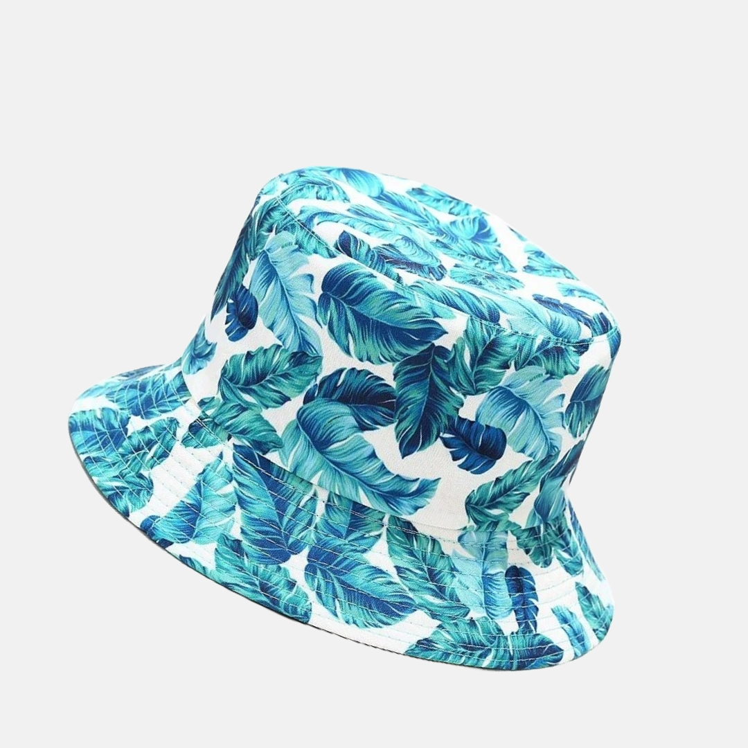 Tropical Leaf Bucket Hat
