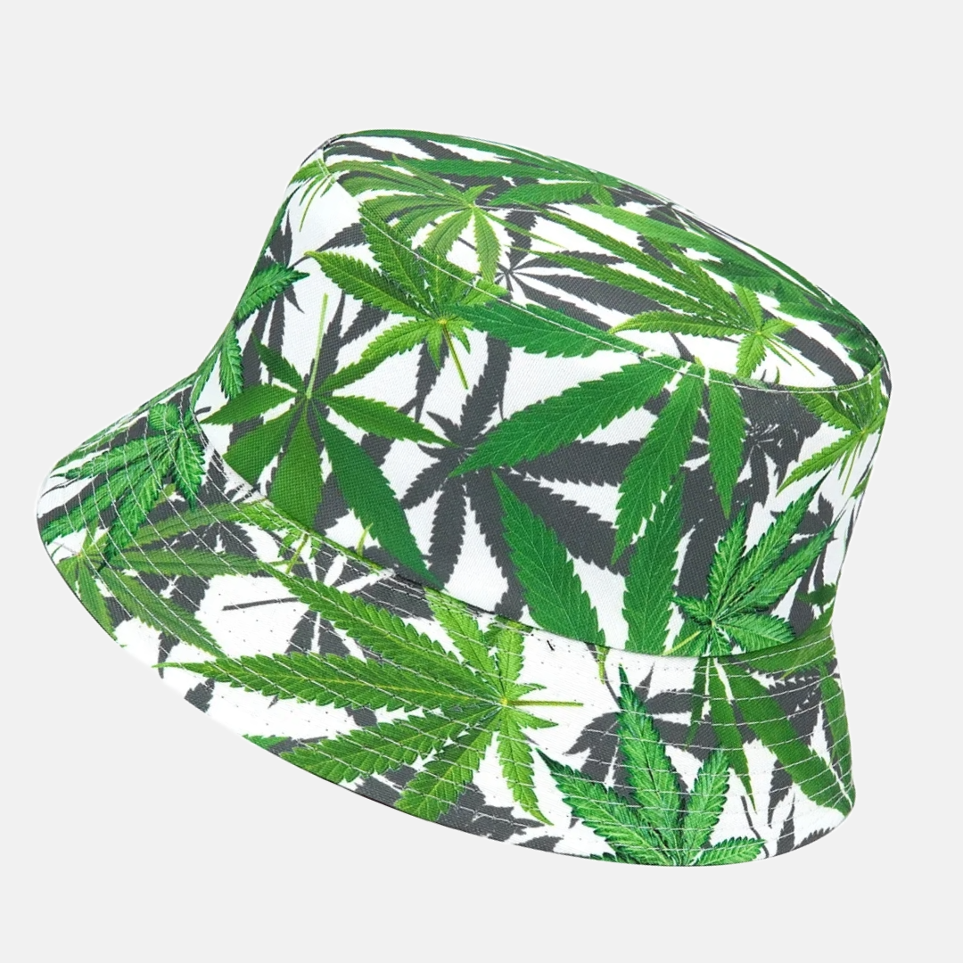 Green Foliage Bucket Hat