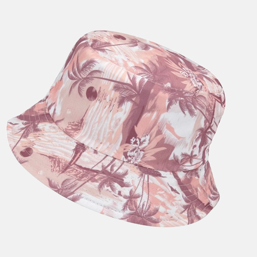 Tropical Blush Bucket Hat