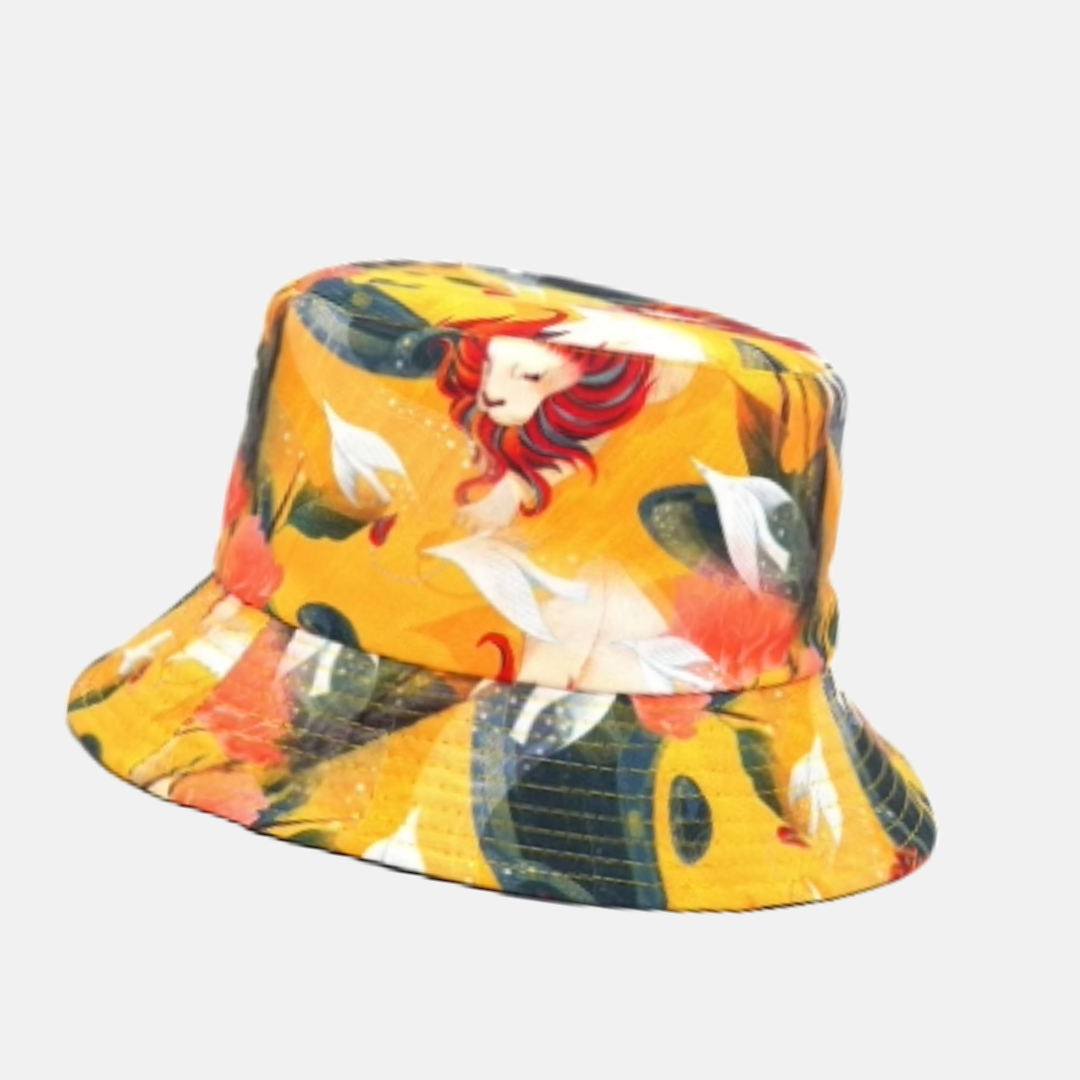Golden Koi Fish Bucket Hat