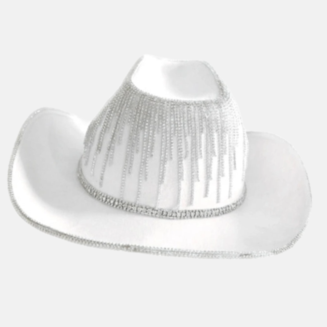 Silver Drape Cowboy Hat