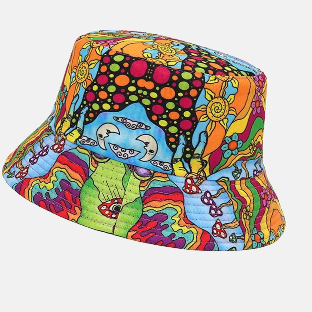 Psychedelic Groove Bucket Hat