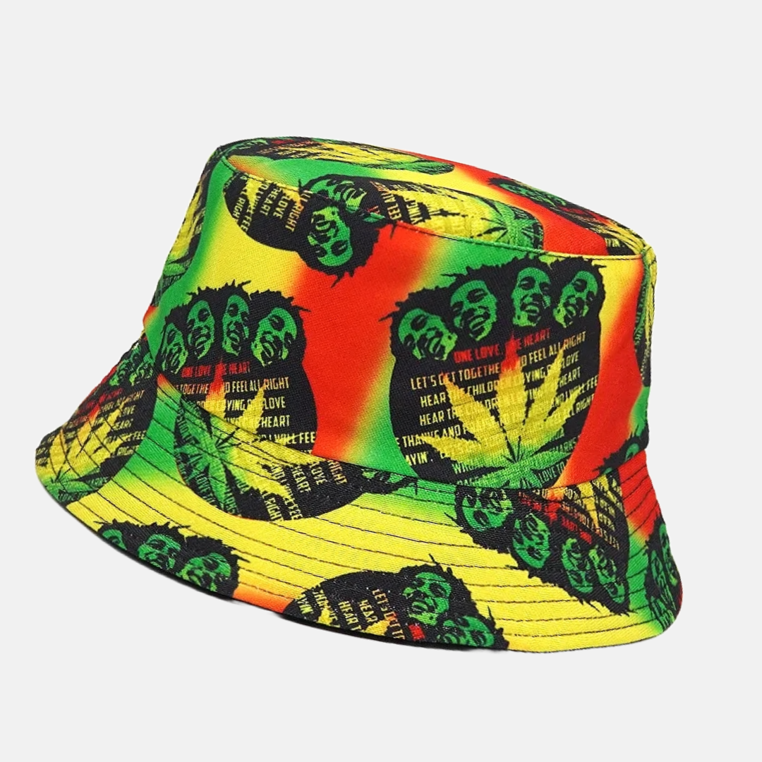 Rasta Reggae Legend Bucket Hat