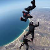 Team training at Skydive Algarve 365 days a year